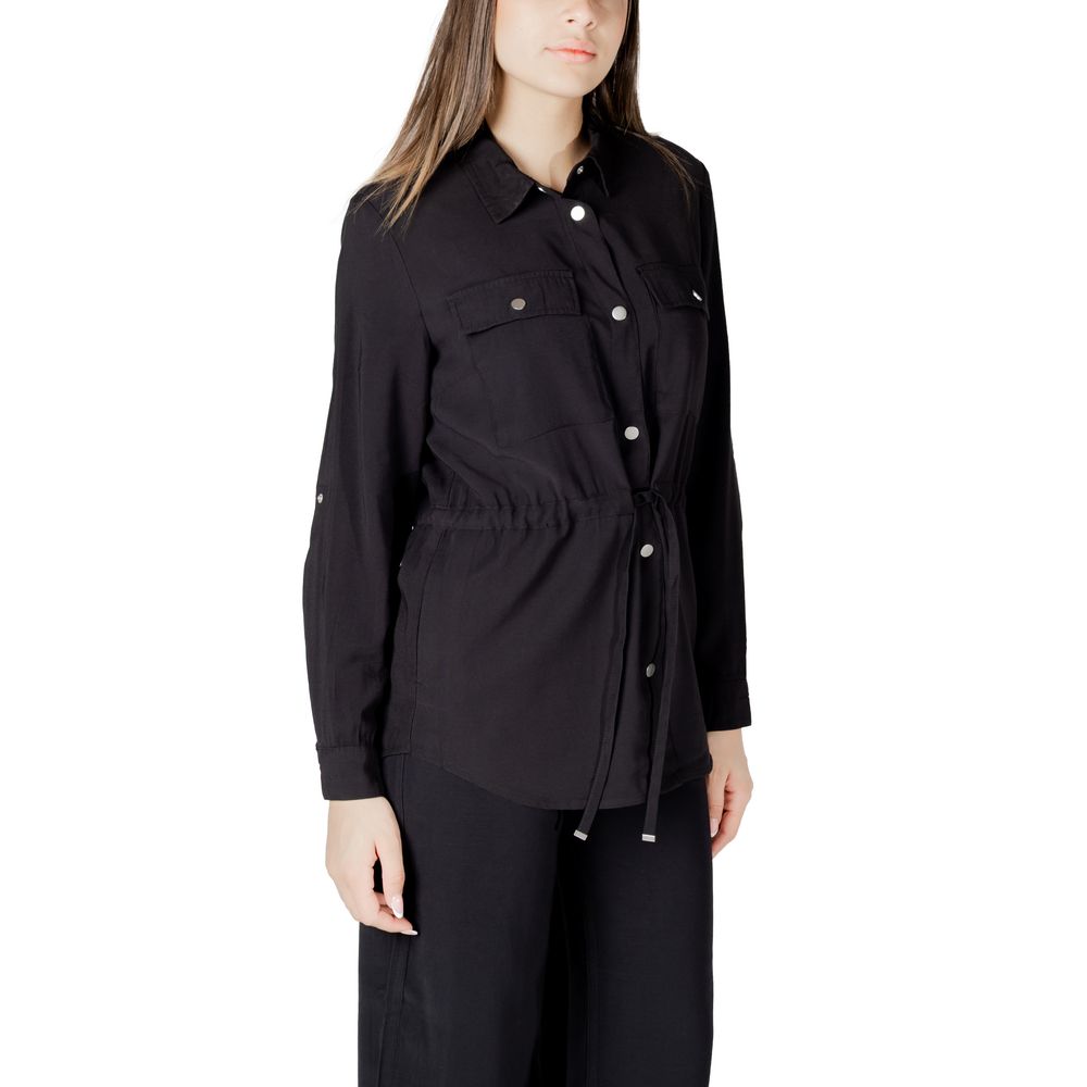 Only Schwarze Viskosebluse
